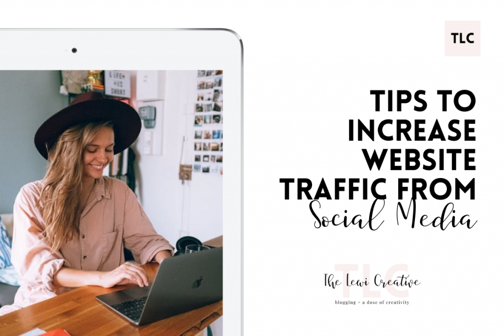 tips to increase website traffice from social media