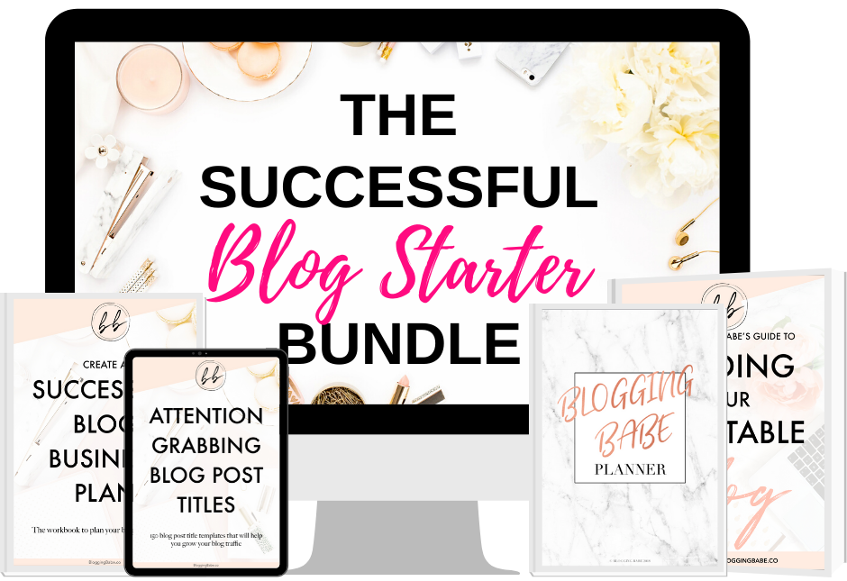 the successful blog starter bundle