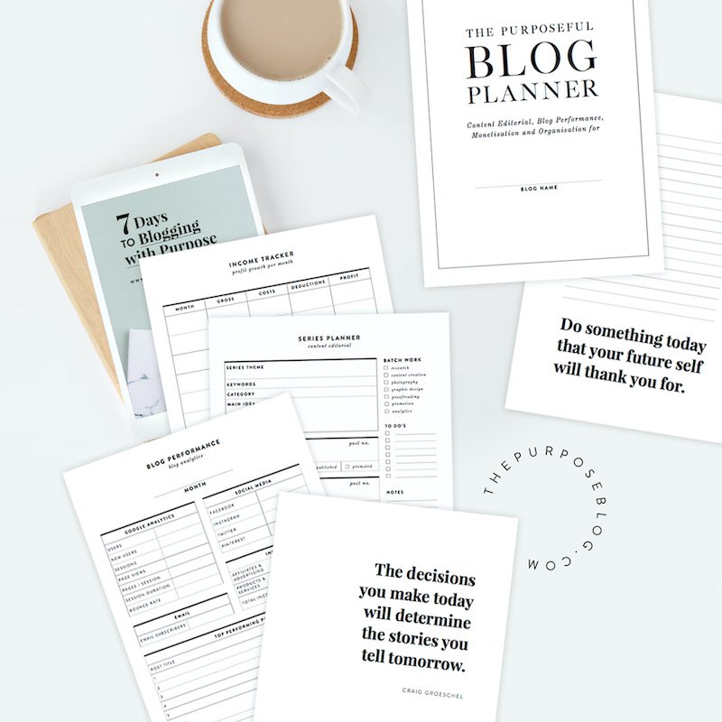 9 Best Printable Planners For Bloggers - The Lewi Creative