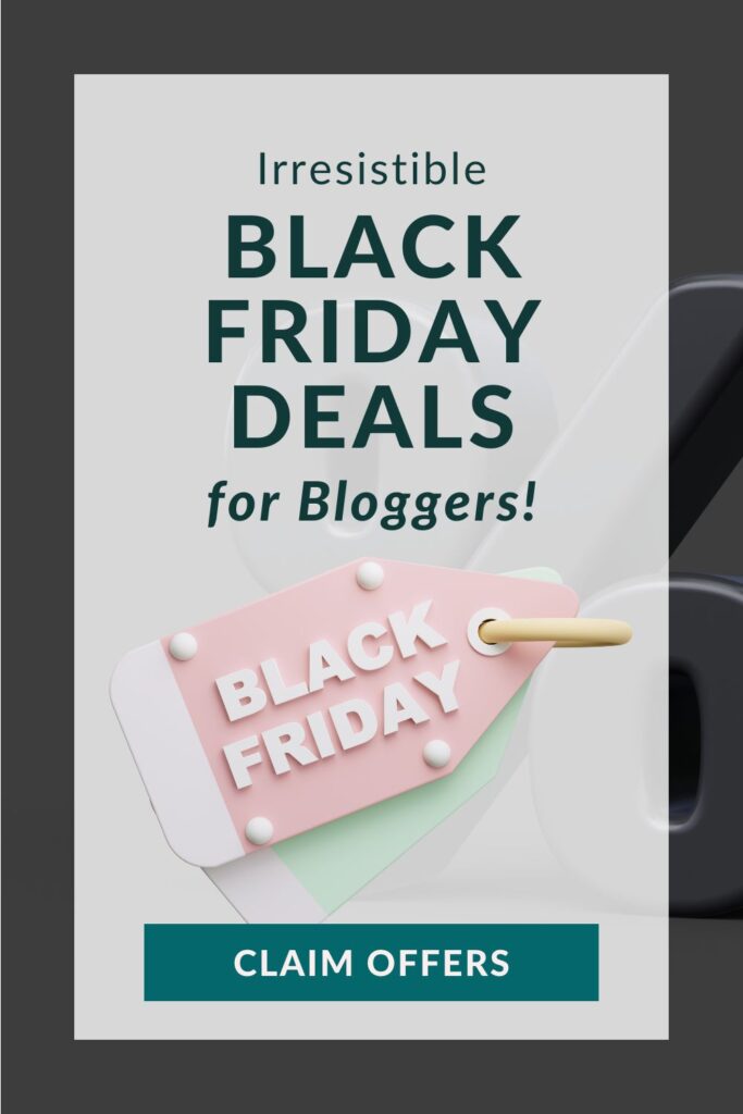best black friday deals for bloggers