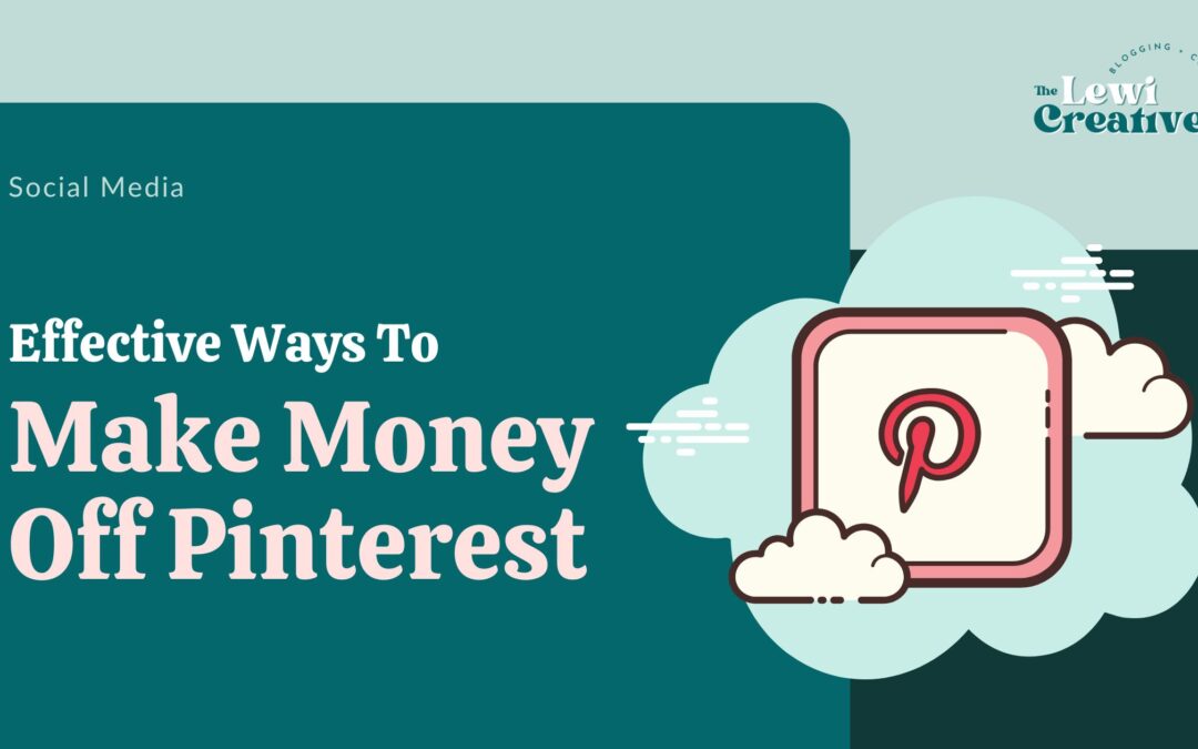 How to Make Money Off of Pinterest: The Basics